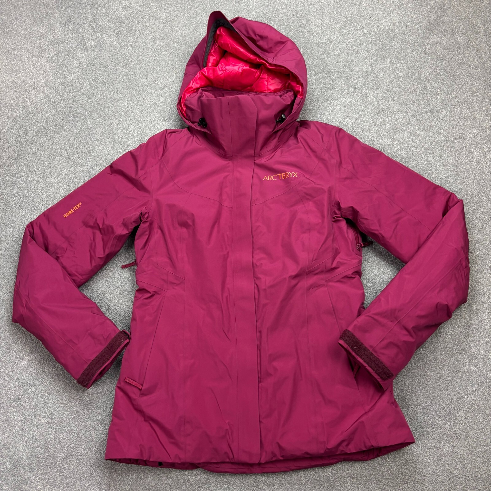 ARC'TERYX Giacca Arcteryx donna viola media escursionismo piumino d'oca Recco campione sci donna