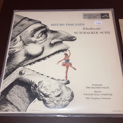 TCHAIKOVSKY NUTCRACKER SUITE LP TOSCANINI E686