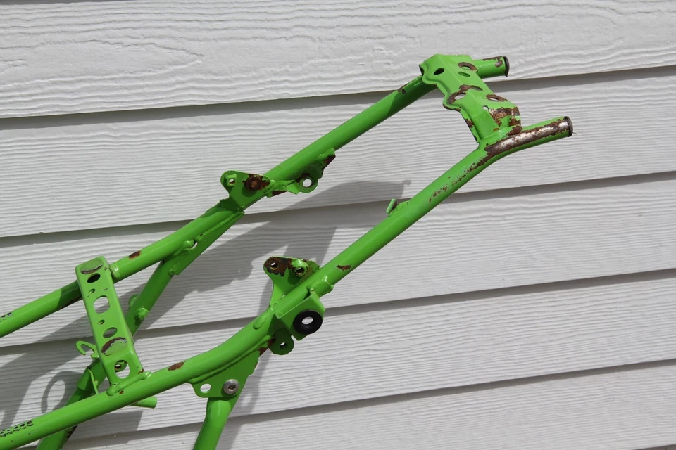 2002 95-02 KDX200 97-02 KDX220R основная рама шасси подрамник подставка двигателя - Изображение 3 из 4