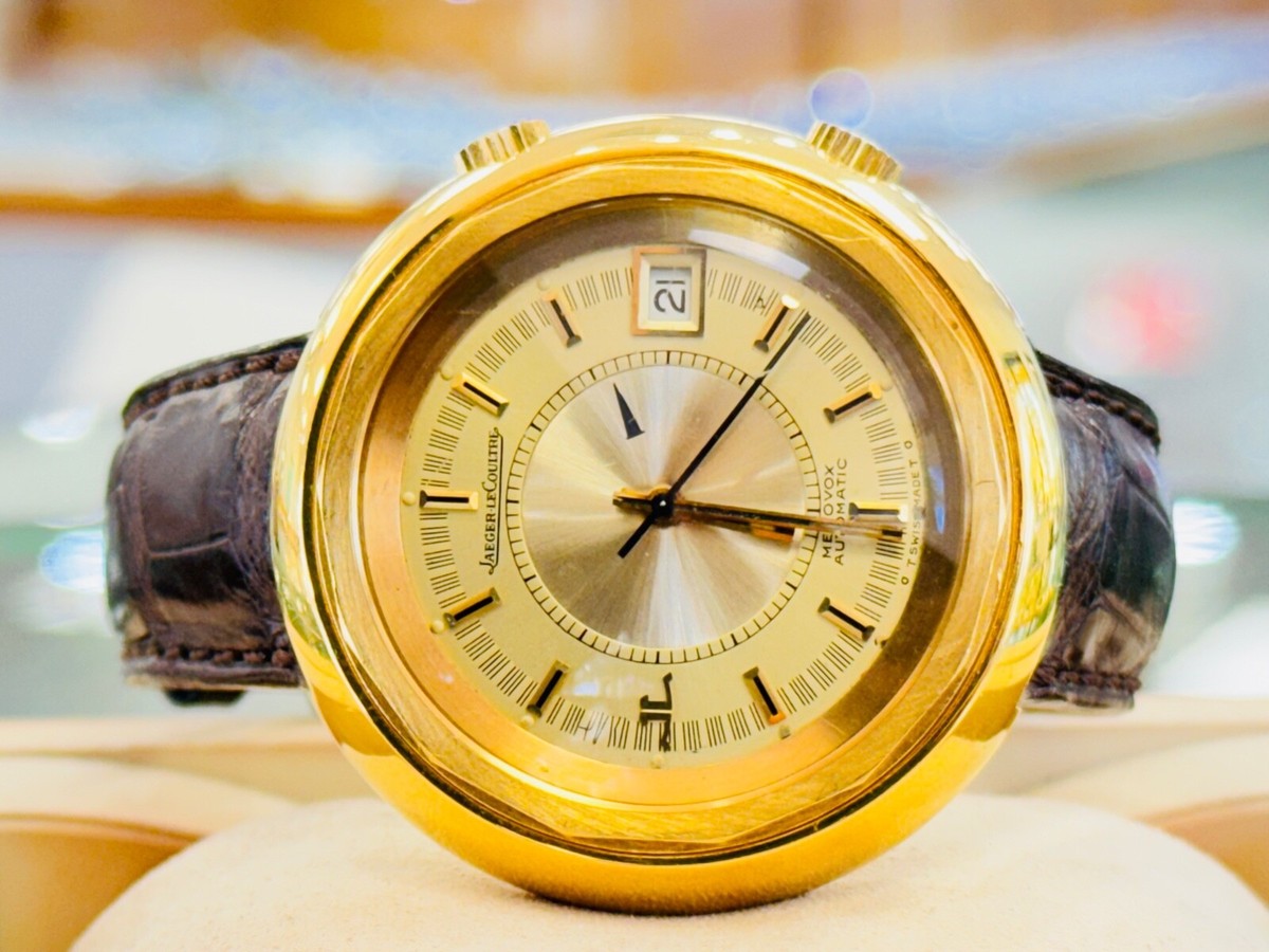 Jaeger LeCoultre Memovox Alarm 18K Yellow Gold “Snowdrop” LIMITED