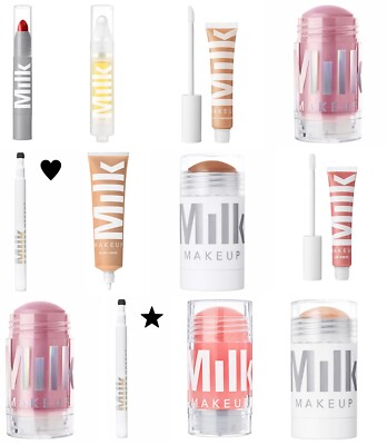 MILCH MAKE-UP Lippenstift Textmarker Bronzer Serum Foundation Concealer