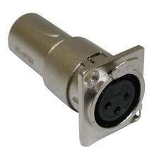 ProX XC-3FDM XLR Female To Male Adapter For Panel Mount