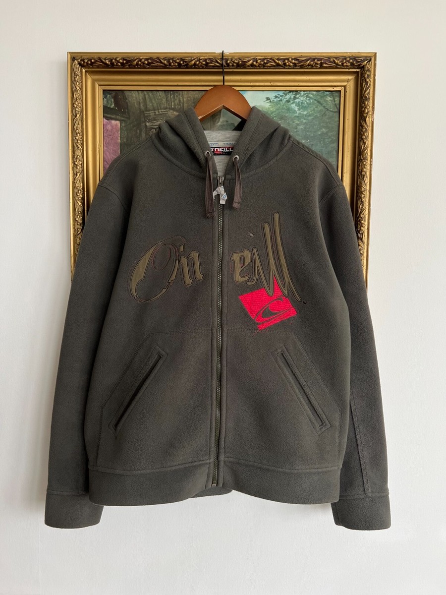 Vintage Oneill O'Neill Surf Surfing Fleece Zip Hoodie Sz L
