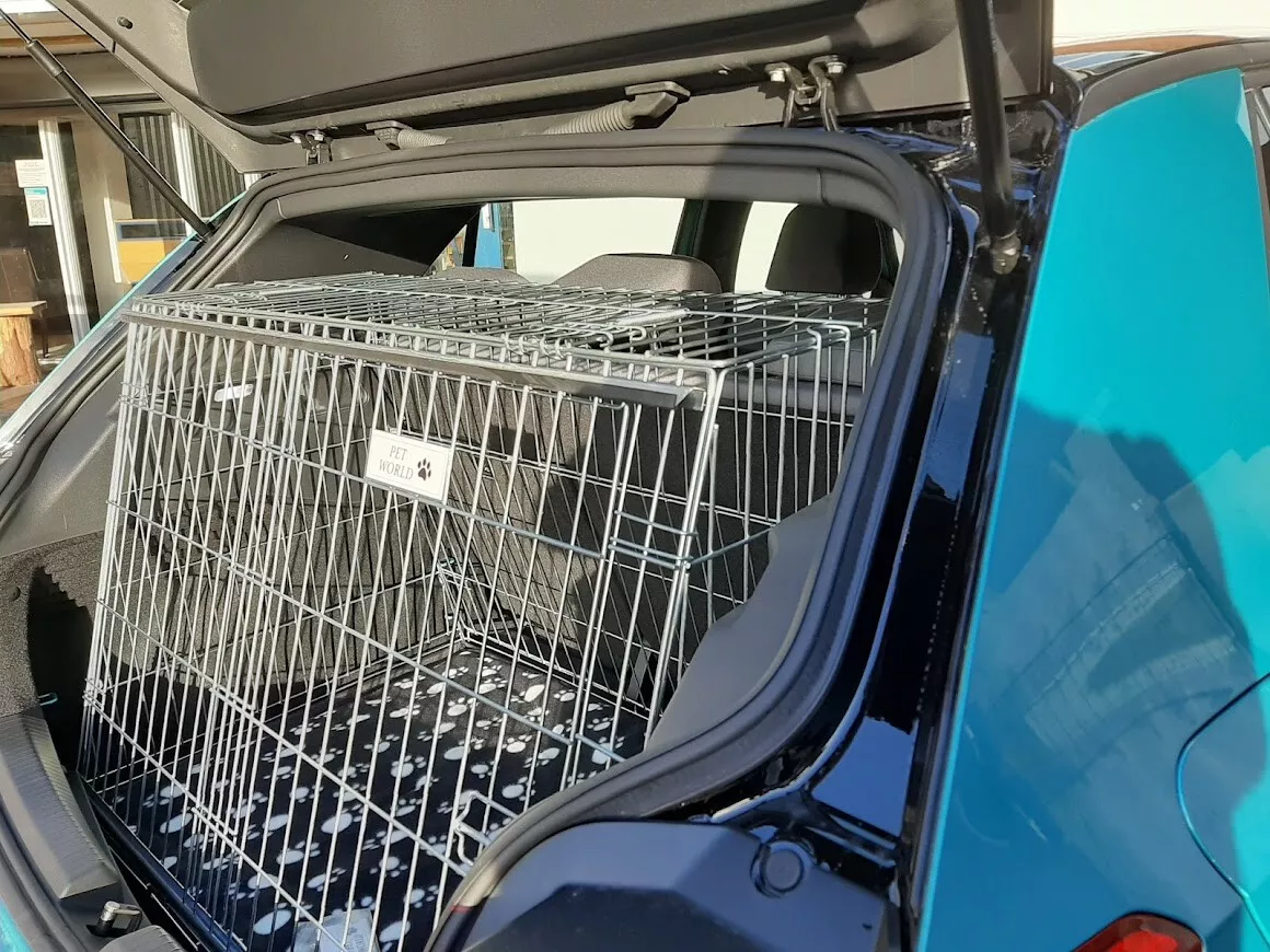 Pet world car dog clearance cage