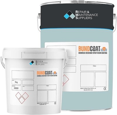 Bundcoat | Chemikalienbeständiges Epoxidharz 2er-Pack Beton Bodenfarbe Beschichtung