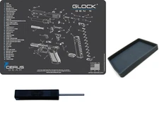 For Glock GEN 4 Complete Armorers Kit Bench Mat & Tool & Parts Tray 