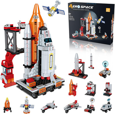 Space Exploration Shuttle Toys for 6 7 8 9 10 11 12 Year Old Boys 12-In-1 STEM A