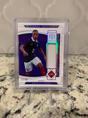 2022 Panini National Treasures PATRICE EVRA /99 Patch Timeline Materials France