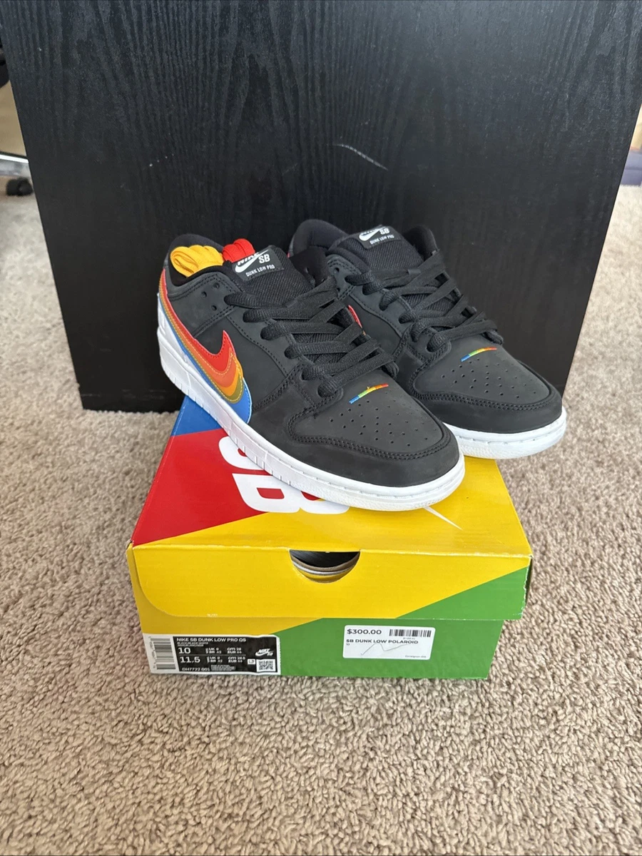 Preços baixos em Nike Polaroid x Dunk SB Low Black | eBay