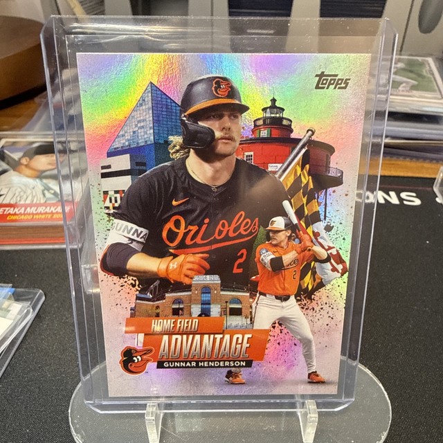 2025 Topps Series 1 Gunnar Henderson #HA-7 Home Field Advantage Orioles