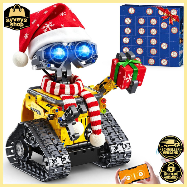 Adventskalender 2026 Technik Roboter Bauspielzeug FüR Kinder 6-12 Jahre-image