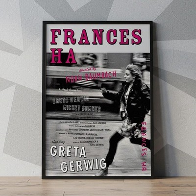Frances Ha Greta Gerwig Indie Movie Vintage Poster