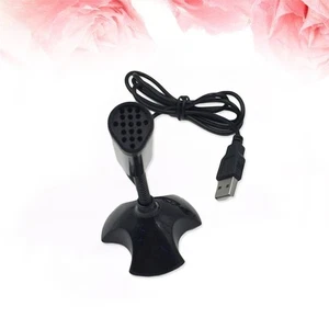 USB Microphone pour l'enregistrement de la voix par ordinateur et le chat en ligne noir