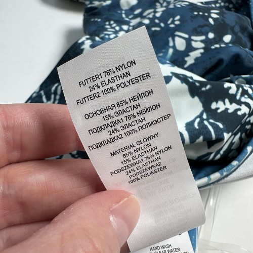 NWT Lauren Ralph Lauren Women's Ring One-Piece Swimsuit Size 10 - Picture 4 of 9