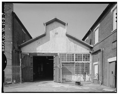 7. View northwest south front, Building 28A - Norfolk Naval Shipyard, Building