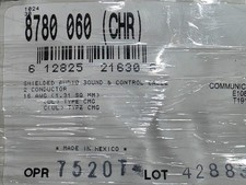 Belden 8780 16/1P Twist Pair Spiral Shielded Audio/Instrumentation Cable /25ft