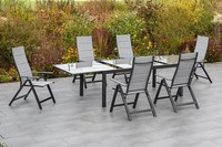 Mx GartenmöBel 7Tlg. Florenz TerrassenmöBel Esstischgruppe BalkonmöBel Tisch