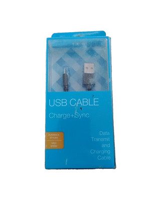 Reiko 3.3 Ft PVC Material USB Mrcro-B Data Cable High Speed Commercial Grade