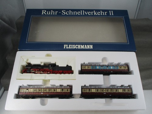 Fleischmann H0 4888 juego de trenes Ruhr tráfico rápido de K.P.E.V analógico DC en embalaje original | Zustand: Gebraucht