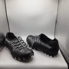 Comfortview CV Sport Shoes Womens Size 10WW Black Gray Tory Slip On Sneakers