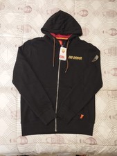 Felpa Zip Cappuccio As Roma Ufficiale Nuova