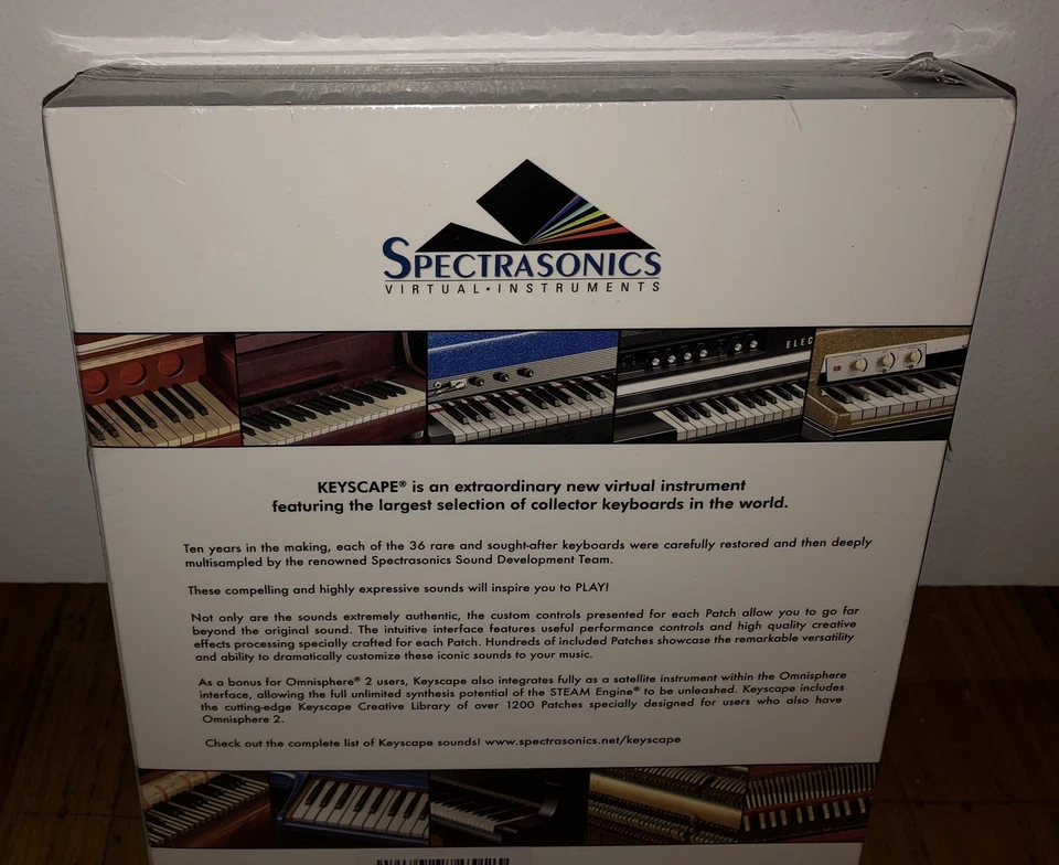 New Sealed Spectrasonics Keyscape Virtual Keyboard Instrument Software - Image 2 of 3