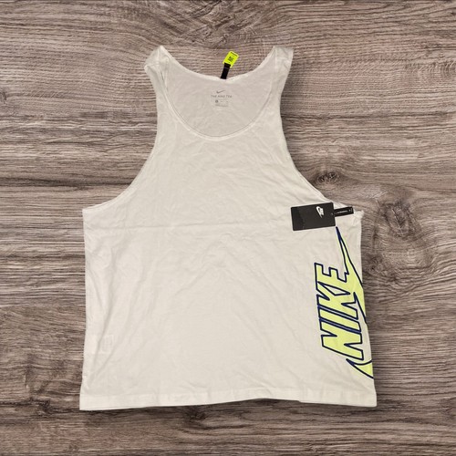 Nike men's athletic tank top white men's size XL - Picture 2 of 3