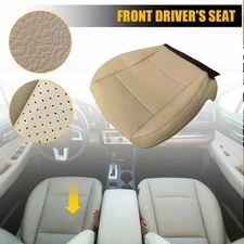 Driver Bottom Seat Cover Tan Perforated Leather Fits Subaru Outback 2015-2019 US