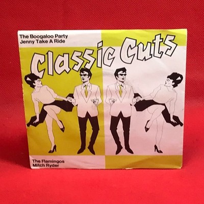 THE FLAMINGOS The Boogaloo Party 7'' vinyl single Jenny Take A Ride Mitch Ryder