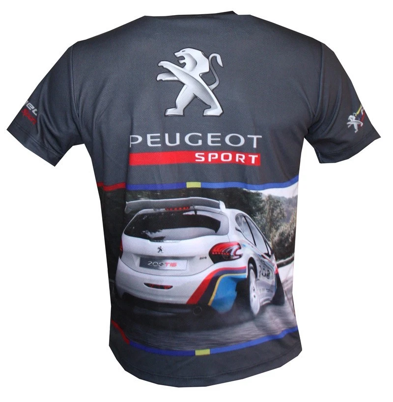 T-shirt Peugeot Sport / Motorsport Rally Tuning compleanno Natale idea regalo K11 - Immagine 2 di 4