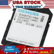 New Siemens 6AV2181-8XP00-0AX0 6AV2 181-8XP00-0AX0 SIMATIC SD memory card 2 GB