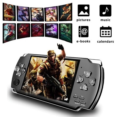 X6 8GB Handheld Spielkonsole 10000+ Spiele 4.3'' Kinder Video Retro Game Consoles