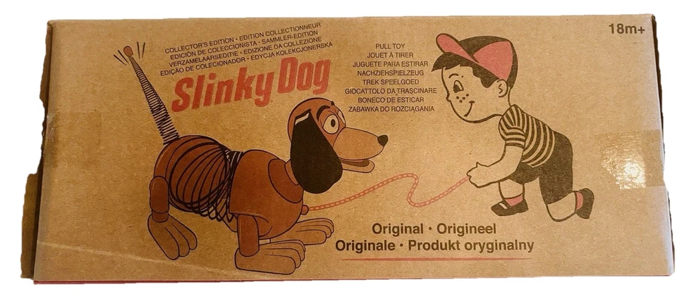 Just Play Disney Pixar's Toy Story Slinky Slink perro tirar juguete caminar juguete de primavera Foto 2 de 4