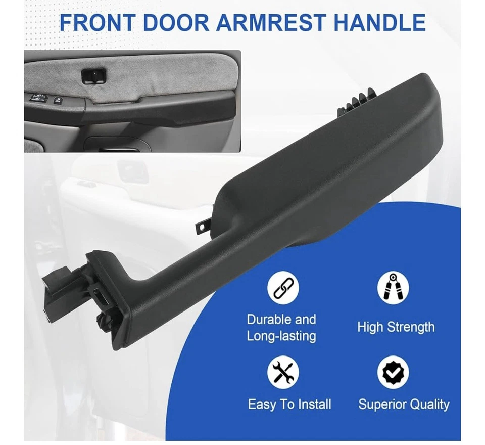 Front Driver Left Side Door Armrest Handle for Select Chevrolet/GMC 1999-2006 - Изображение 3 из 4