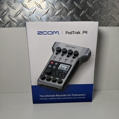 ZOOM ZP4 PodTrak P4 Podcast Recorder for sale online | eBay