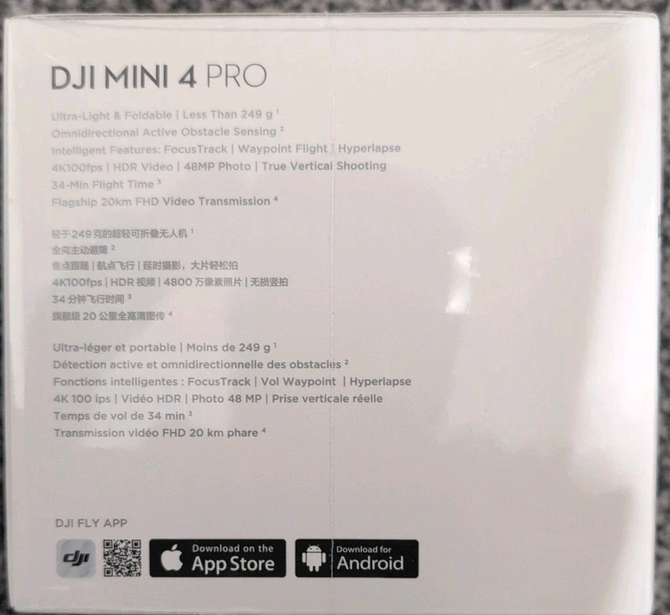 DJI Mini 4 Pro Camera Drone (with RC 2 Remote) - Image 3 of 4