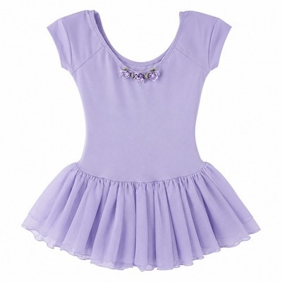 Theatricals Lavender Ballet Dress Leotard Tutu Child Medium MC Dance Costume