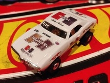 CUSTOM SLOT CAR  68 HURST PONTIAC FIREBIRD 2  WHITE  NEW / HO / TJET / AW