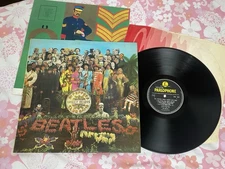 The Beatles - Sgt Pepper's Lonely Hearts Club Band LP PMC 7027 Patents Pending