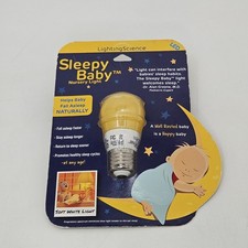 Sleepy Baby Nursery Light Bulb Lighting Science Soft White 40 Watts LED NEW LED