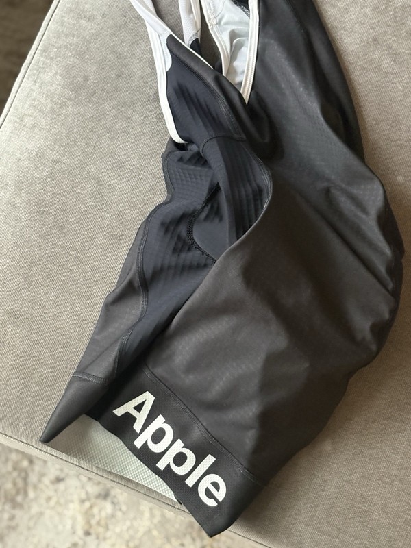 apple cycling jersey bib shorts