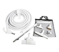 Cen-Tec Systems 93642 Central Vacuum Low Voltage Kit, 35 Ft. Hose, Light Gray