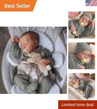 Realistic 20-Inch Noah Reborn Baby Doll - Ideal for Bedtime and Role-Playing Fun