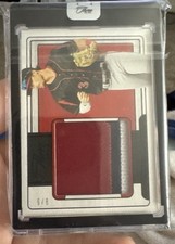 2024 Panini Three And Two Baseball Dylan Crews Prospect Jersey Patch RED 6/8