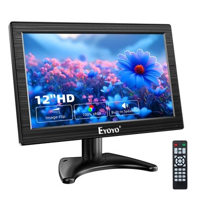 Eyoyo 11.6'' HD Screen Display 1366x768  HDMI VGA BNC AV Security/PC/Game Monitor