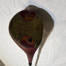MacGregor Tourney Super Eye-O-Matic 4 Vintage Fairway Wood Steel RH R Flex