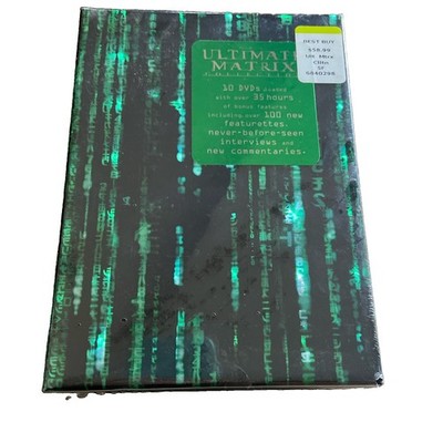 The Ultimate Matrix Collection DVD, 2004, 10-Disc Set Movie Reloaded Revolutions