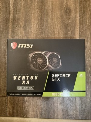 MSI Gaming GeForce GTX 1660 Super 192-bit HDMI/DP 6GB Graphics Card Brand New