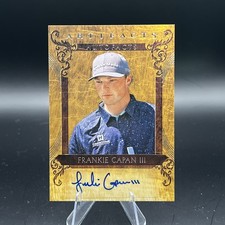 2026 Upper Deck Artifacts - Auto Facts Frankie Capan III #A-FC (AU, RC)