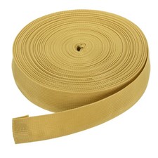 25Yard x 1 1/2" Width Nylon Webbing Strap Poly Flat Webbing Strapping Gold Tone